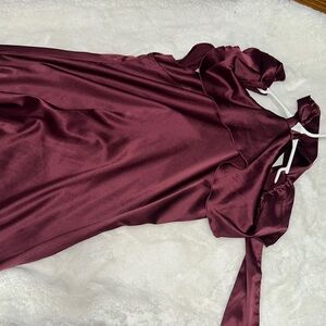 Signature Studio Purple Satin dress